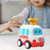 Baby Race Cars Cartoon Wind Up Car Interactive Push and Go Toddlers Toy for Children