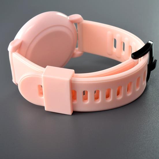 Yousheng Student Watch LED Display Waterproof High Accuracy Long Battery Life Low Consumption Precise Time Casual Silicone Watchband Electronic Watch