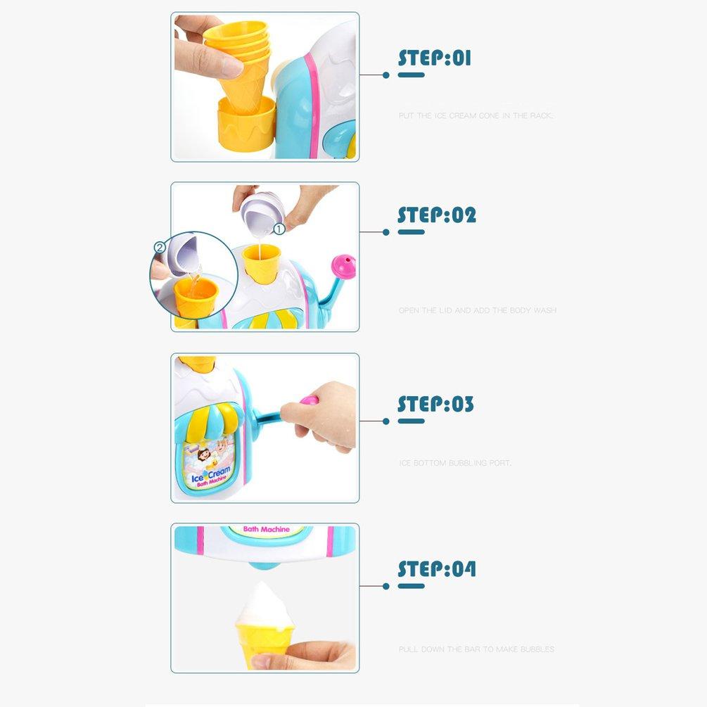 Newborn Toys Foam Maker Bathtub Ice Cream Bubble Pretend Cake Game Set  Bathtub Water Bath Toys Ice Cream Bubble Making Machine osta soodsalt —  hind, tasuta tarne, ausad arvustused — Joom