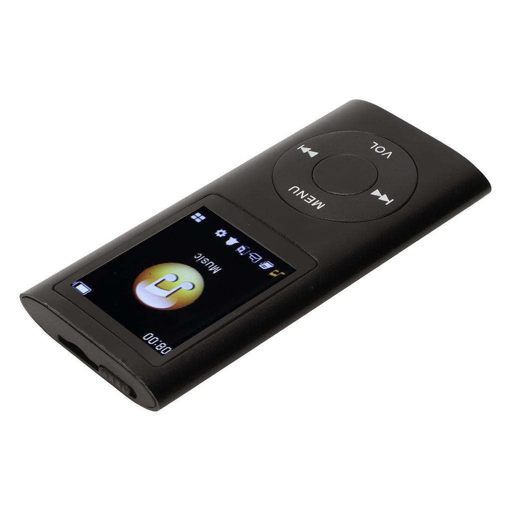 MP3 Player Stylish Multifunctional Lossless Sound Slim 1.8 Inch LCD Screen Portable MP3 Music Player
