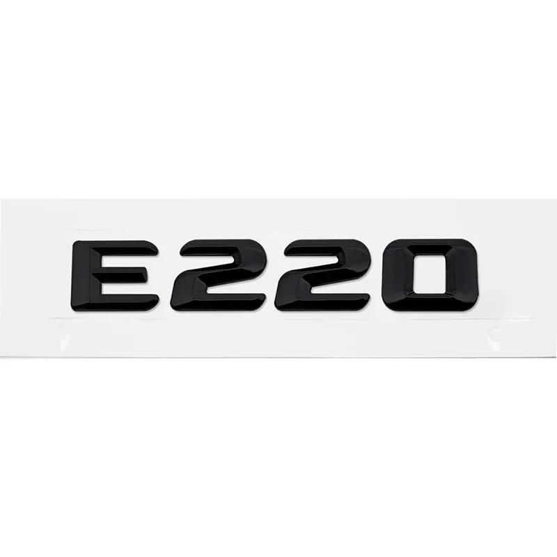 SXFA2 Car Rear Trunk Emblem Letter Badge for Mercedes Benz E53 E55 E63 E200 E220 E230 E240 E250 E260 E Class