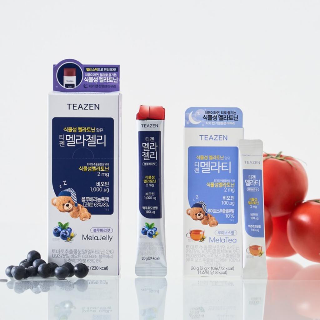 

[TEAZEN] Mela Tea & Mela Jelly/Melatonin Tea/Melatonin Jelly/Teazen Tea&Jelly Mela Tea