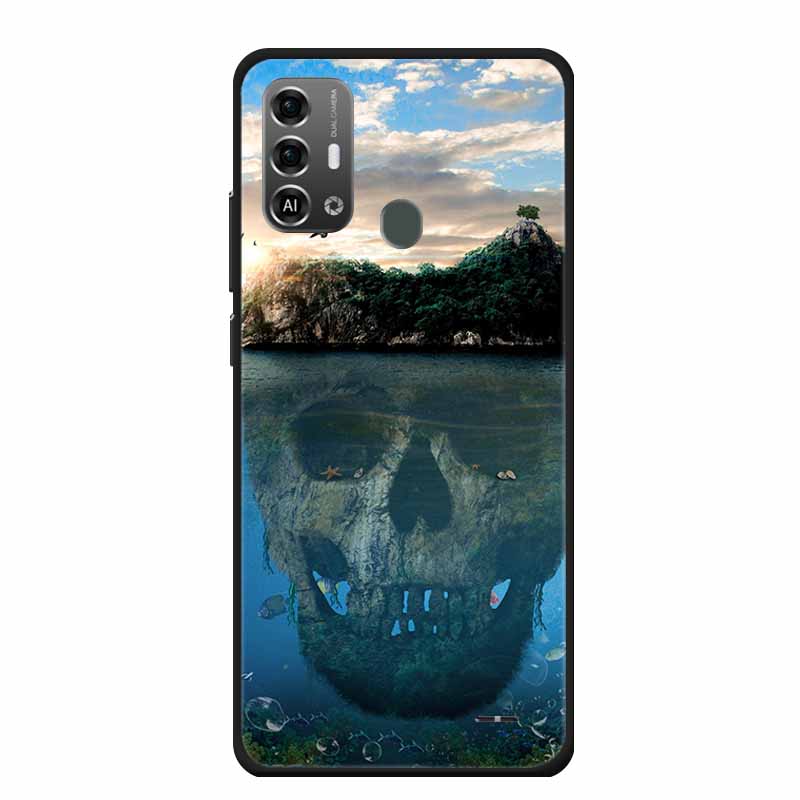 For ZTE Blade A53 Pro Case A53+ Fashion TPU Soft Protective Silicone Back Covers For ZTE Blade A53 Plus Animal Etui A53Pro Capas