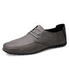 Scarpe da Uomo in Pelle Moda Formale Scarpe da Uomo Mocassini Italiani Traspiranti Scarpe da Guida da Uomo Nere Taglia Plus Zapatos Para Hombres