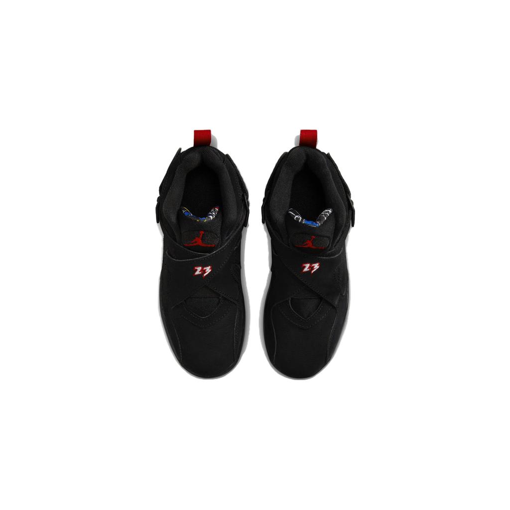 Air Jordan 8 Retro PS Playoff 2023 Kids Sneakers Black True-Red White 305369-062