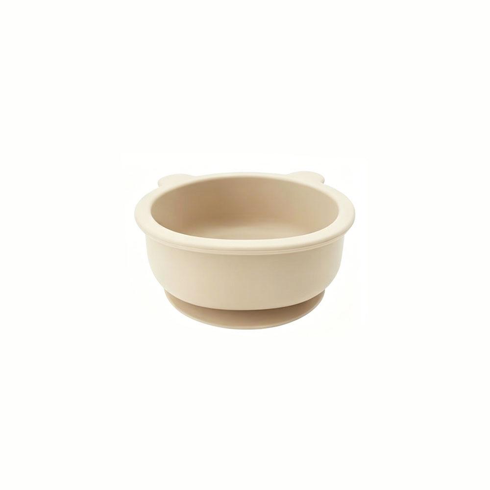 Silicone Baby Tableware Set: Feeding Bowl, Fork, Spoon & Food-Grade Dinner Plate