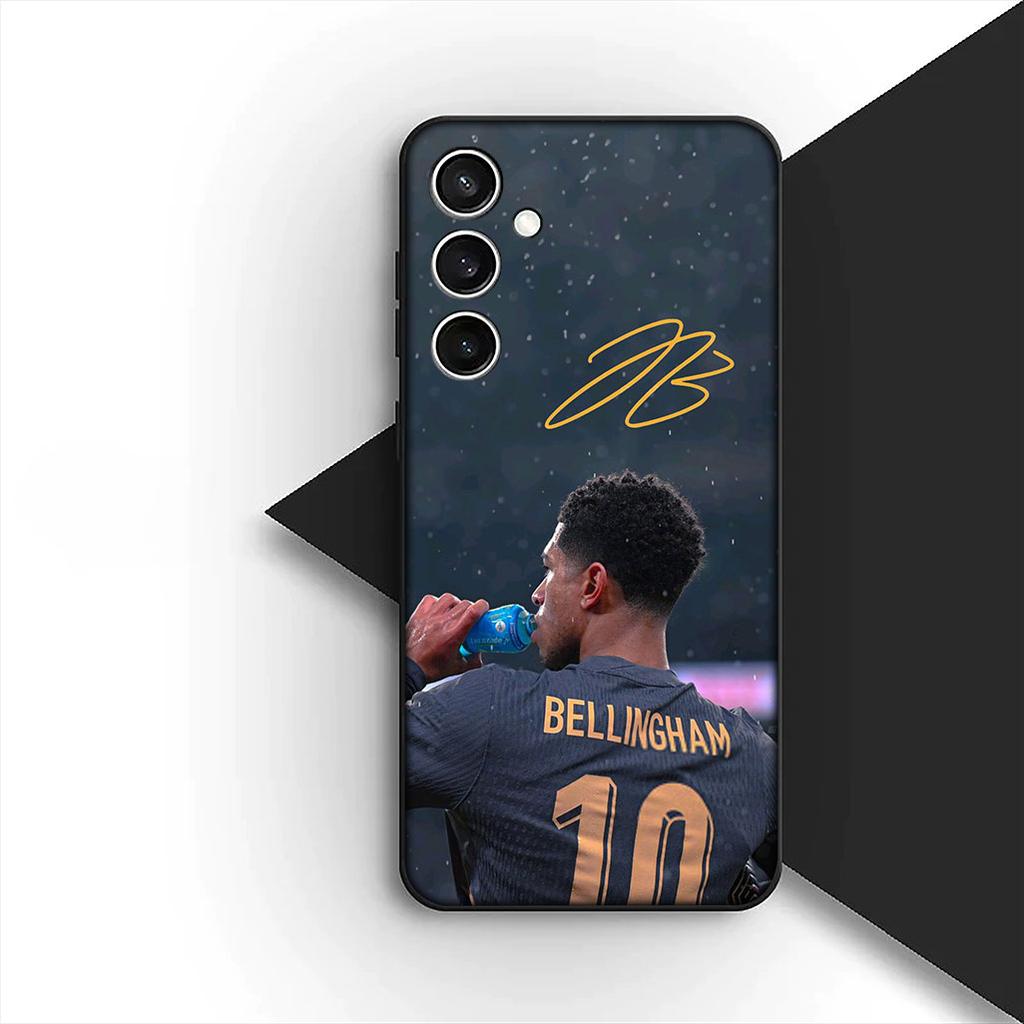 Cover for Samsung Galaxy S20 S22 S21 FE Ultra Plus A07 A17 A15 A16 A25 A57 A37 Phone Case Soccer No 5 B-Bellinghams Football No5