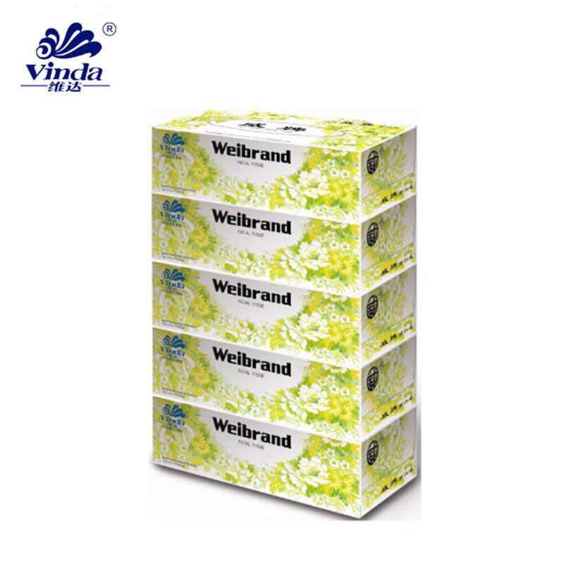 Vinda Osmanthus Scented 3-Ply Box Facial Tissues