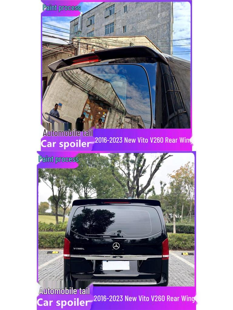 2016-2024 Mercedes-Benz Vito V260/260L Rear Roof Spoiler Upgrade