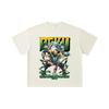 260 GSM Double Yarn 32 Count 100% Cotton My Hero Academia V15 Deku Print Unisex Heavy Cotton T Shirt