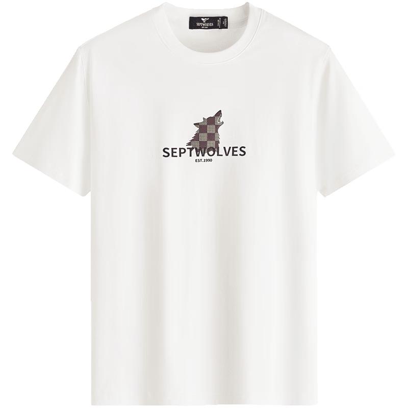 

Septwolves Men s Cool Cotton Short Sleeve T-Shirt 175/92A