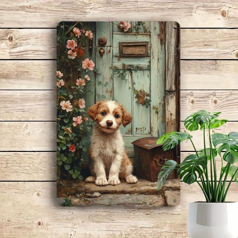 Animal Shelter Vintage Metal Sign Pet Rescue Wall Decor 20x30cm