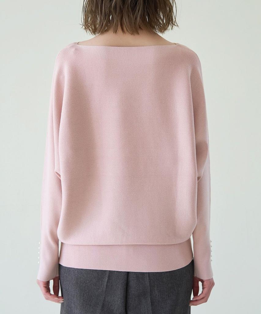 ROPE PICNIC New Colors Sleeve Pearl Dolman Coordinate GDM54080 Blue Knitwear Added/Marshmallow Knit/Link Women's (45)