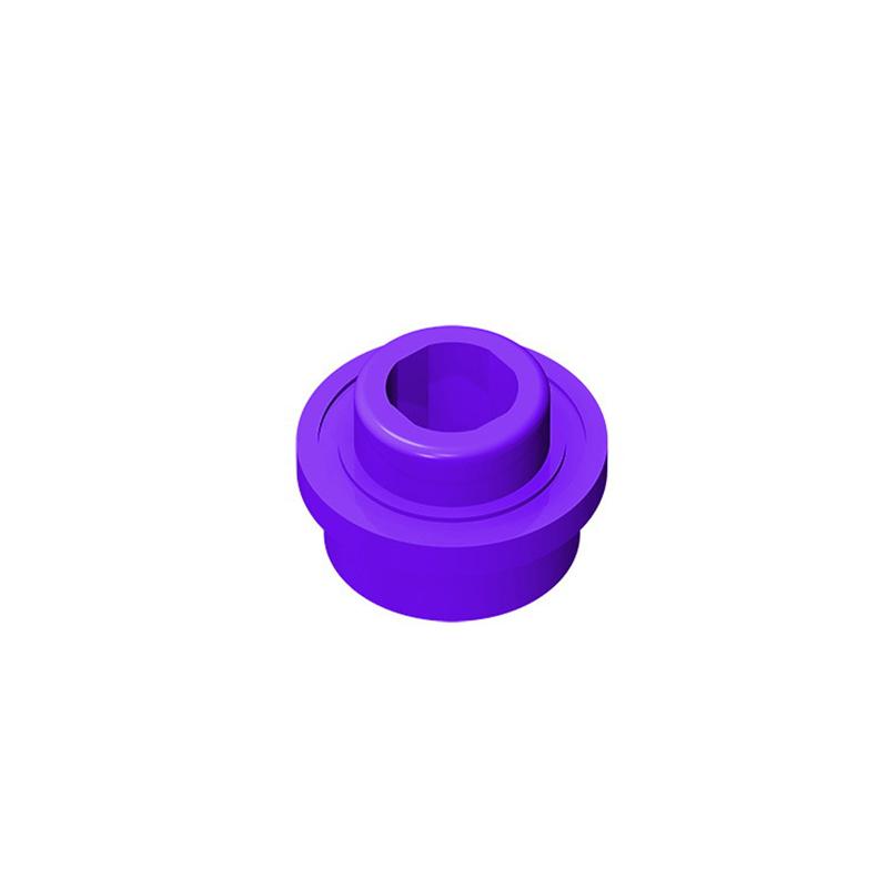 50pcs Building Blocks Round 1x1 with Open Stud Compatible with Major Brands 85861 28626 MOC Technical Bricks