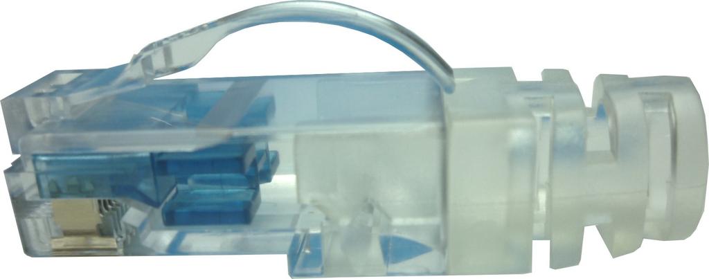 Nippon Wire Modular Plug with Boot Set of 50 Cat.6 (24AWG) NSP624B(50)