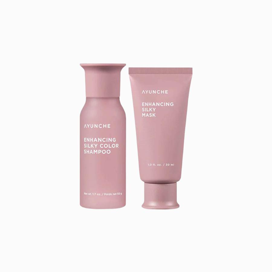 Ayunchae Enhancing Silky Hair Care Set [Shampoo, Mask, Oil]