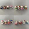 Hello Kitty Anime Cartoon Character Figure Set 16 Different Designs 3cm-4cm In Size