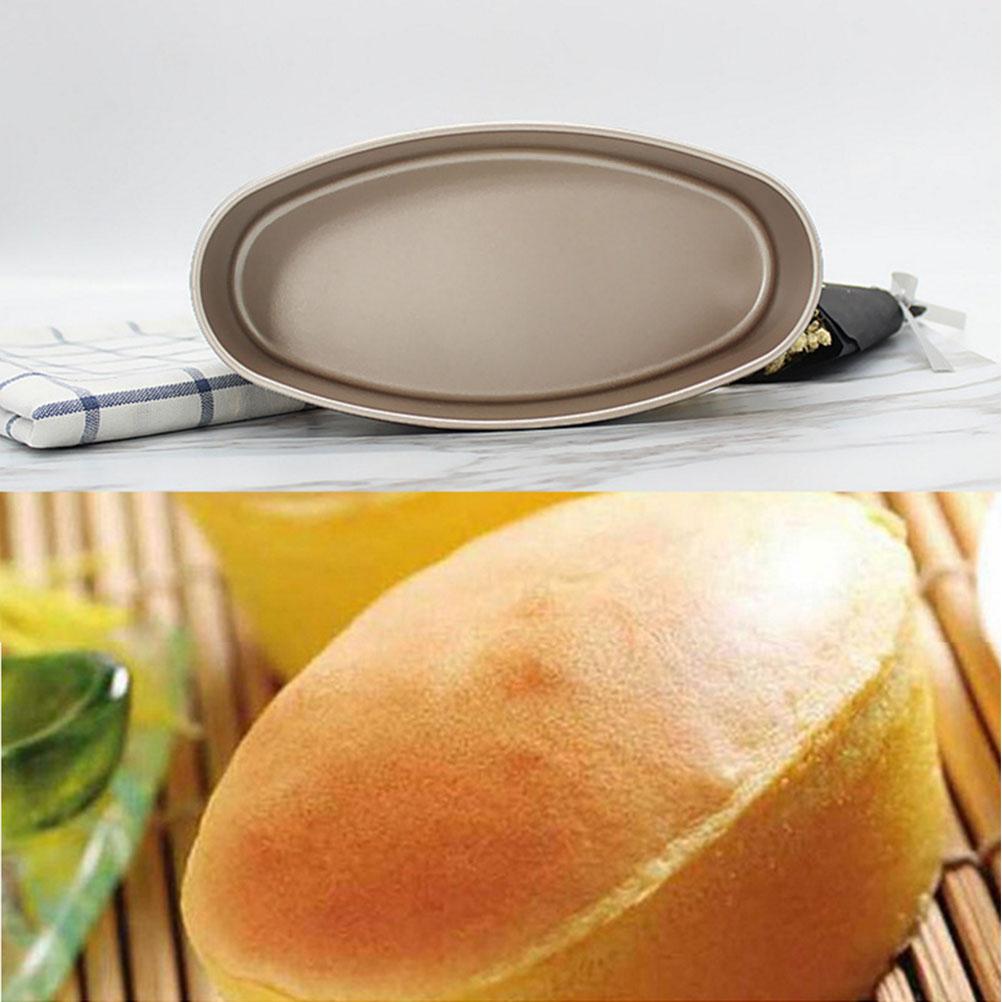 Oval Form Nonstick Bakplåt Brödform Cheesecakeform Kakform Kök Matlagning Bakverktyg