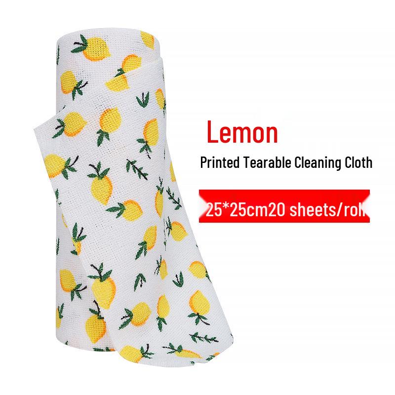 Wasserabsorbierendes Abreiß-Reinigungstuch aus Polyester-Baumwolle für Küche und Haushalt