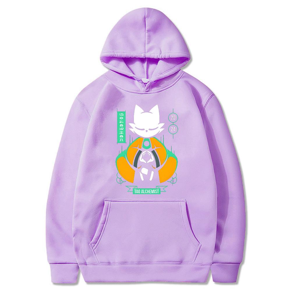 Nine Sols Hoodies Yi "Tao Alchemist" Character Sweatshirts Hot Game Cartoon Print Clothes High Street Casual Pullovers