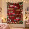 Christmas Printed Tapestry Wall Hanging For Bedroom Living Room Wall Decor Holiday Gift