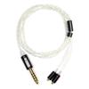 NOBUNAGA Labs entry Kagura Rei 70cm OFC wire Re-cable, 4-core silver-plated [4.4mm/MMCX] NLE-KAG-70