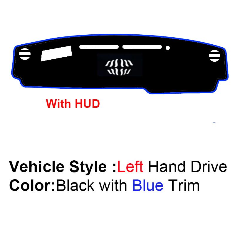 For Toyota Land Cruiser Prado 250 Series 2026 2026 2026 2026 Car Dashboard Cover Avoid Light Mat Non-Slip Pad Dash Accessories