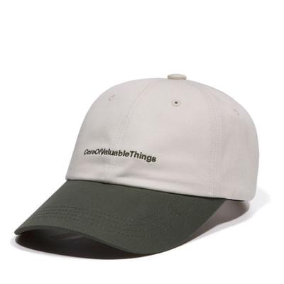 BUTDEEP Fresh Core Curve Cap - Creme/Olive
