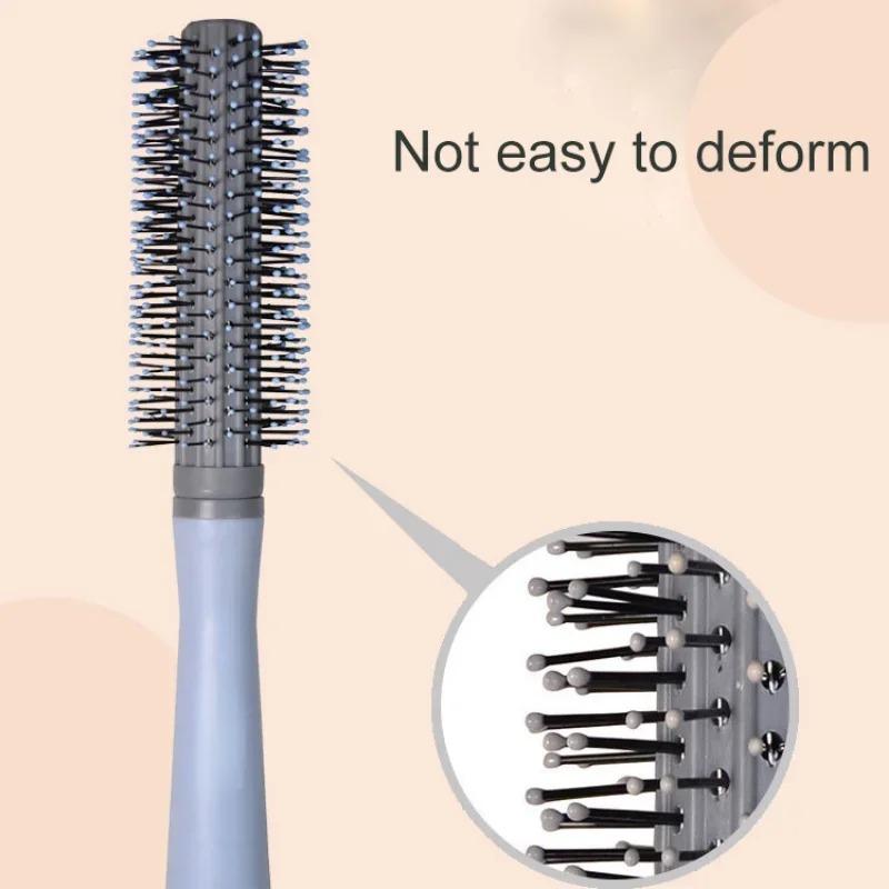 Haar Kopfhaut Massage Kamm Haarbürste Nylon Frauen Nass Trocken Lockiges Entwirren Haar Pinsel Salon Friseur Styling Werkzeug Dropship