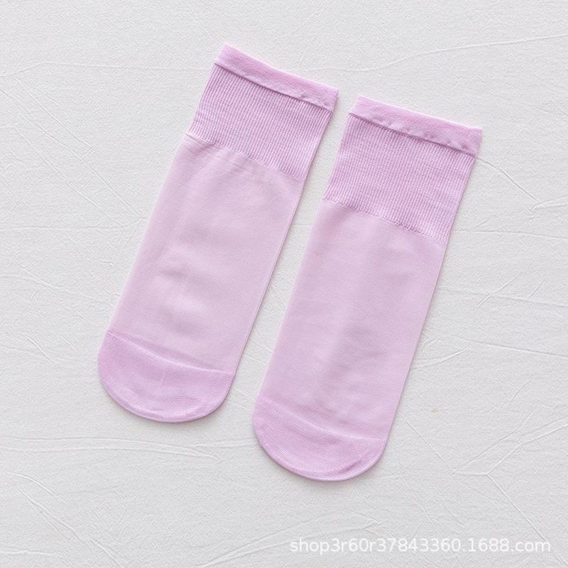 summer kids girls thin Hollow-out socks Polychromatic geometry ventilation baby child long socks Anti-pilling fashion stockings