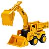Multifunctional Children's Excavator 3-in-1: Bulldozer, Digger, and Dump Truck Toy for Boys
