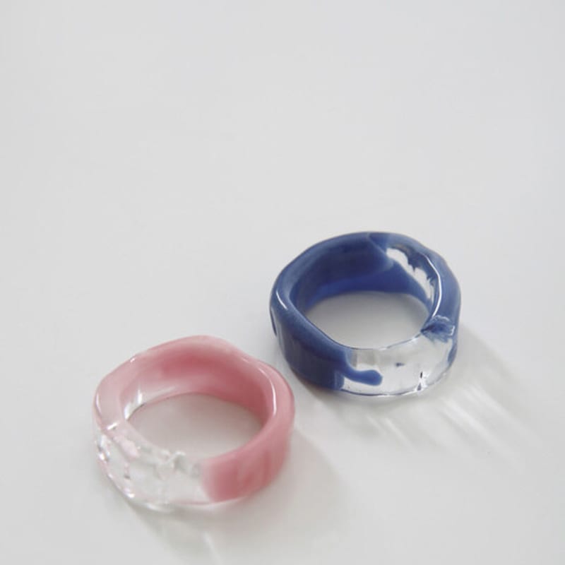 APIOH Frozen Glass Ring