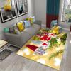 Christmas Ornament Theme Christmas Bell Carpet Living Room Bedroom Bathroom Large Area Decoration Mat Non Slip Festival Carpet