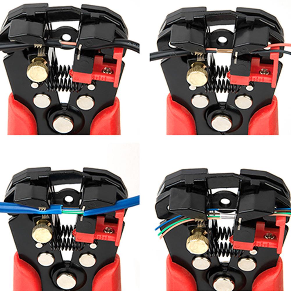 8inch Crimping Tool Adjustable Wire Stripper Cutting Automatic High Hardness