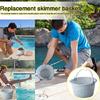 Skimmer Filter Basket Replacement Pool Skimmer Basket Maintenance Equipment Debris Leaves Collector Easy To Use