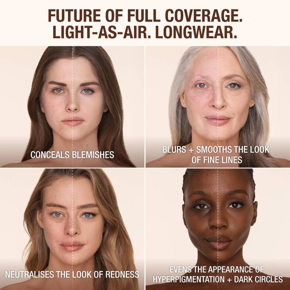 Charlotte Tilbury Airbrush Flawless Foundation 1 Unze 30 ml 5 Warm Medium