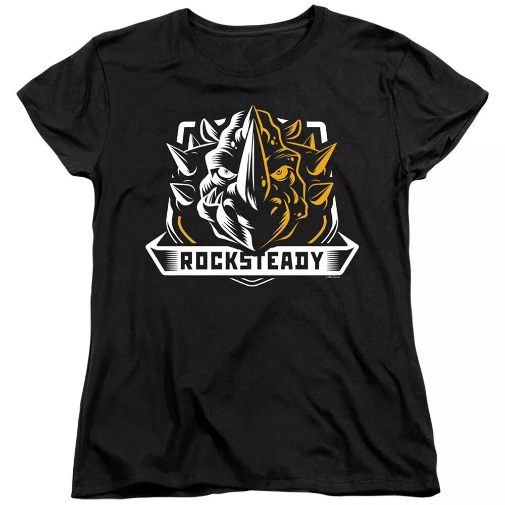 Teenage Mutant Ninja Turtles Rocksteady Women s T-Shirt S