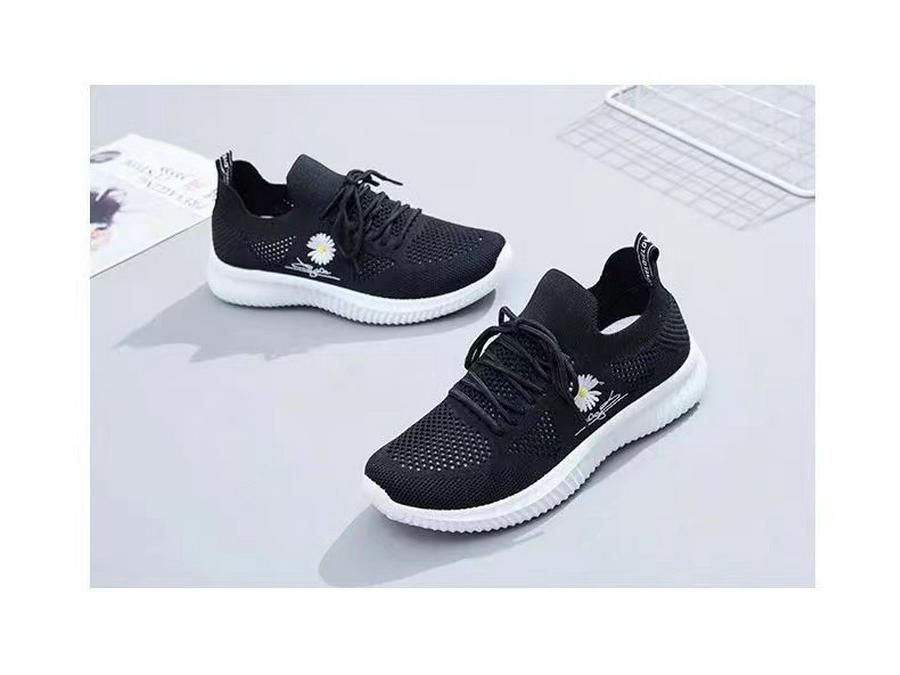 Women's Summer 2025 Breathable White Mesh Sneakers - Versatile Casual Shoes