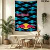 Bull Wall Tapestry Aesthetic Wall Hanging Printed Fabric Blanket Decorative Tapestries for Bedroom Living Room Home Decor