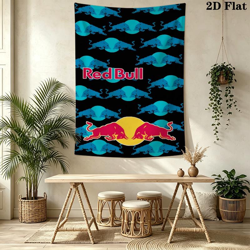 Bull Wall Tapestry Aesthetic Wall Hanging Printed Fabric Blanket Decorative Tapestries for Bedroom Living Room Home Decor