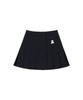 AVEN Steady Seller Even Bear Pleated Skirt Navy