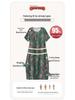 Women's Plus Size Summer Cotton Linen Slimming Midi Dress - Fashionable, Flattering, and Loose Fit