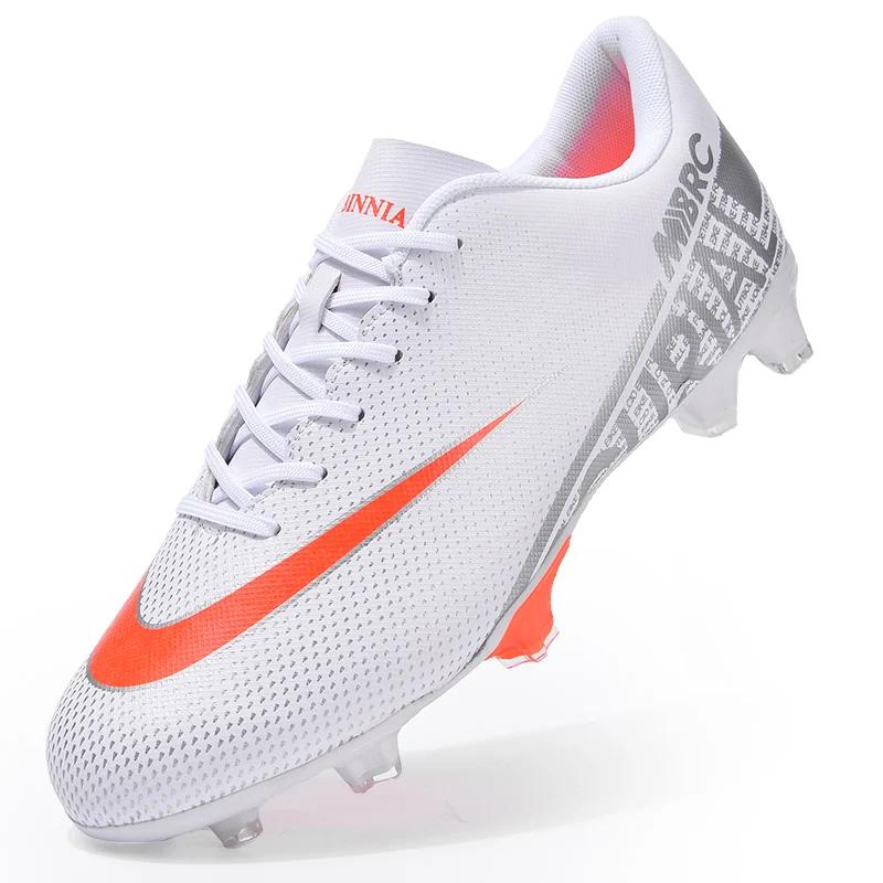 

Professional Men Outdoor Soccer Shoes Turf Sneakers Indoor Football Boots Ultra-light Sports Training Unisex Grass Comfortable 35