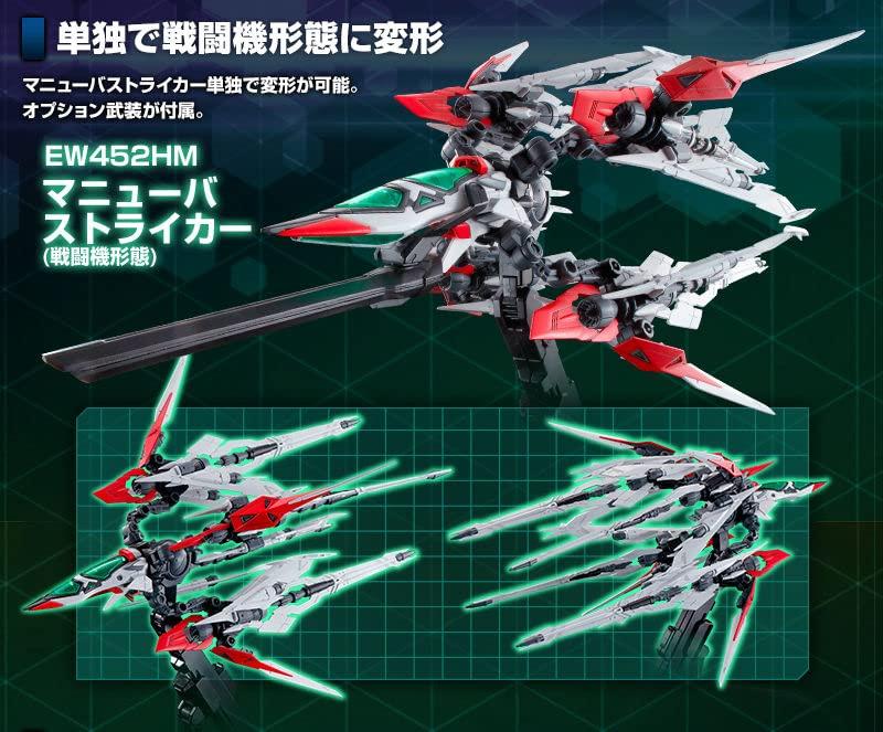 Bandai Spirits MG Eclipse Gundam Maneuver Striker Pack body is not included with this 1/100 MS product.
