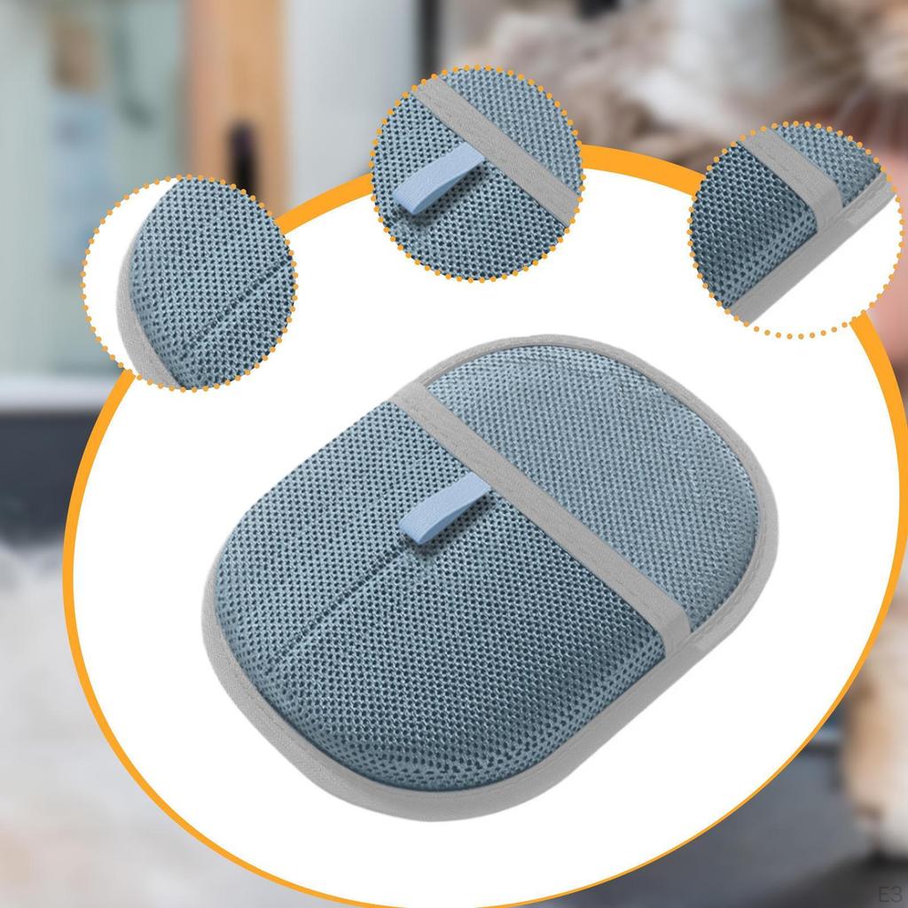Pet Hair Removal Glove Animal Tool Electrostatic Gentle Bathing Remover for