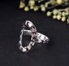 Silver Arthritis Thumb Splint – Handmade Adjustable Ring for Pain Relief, Joint Support, and Daily Wear