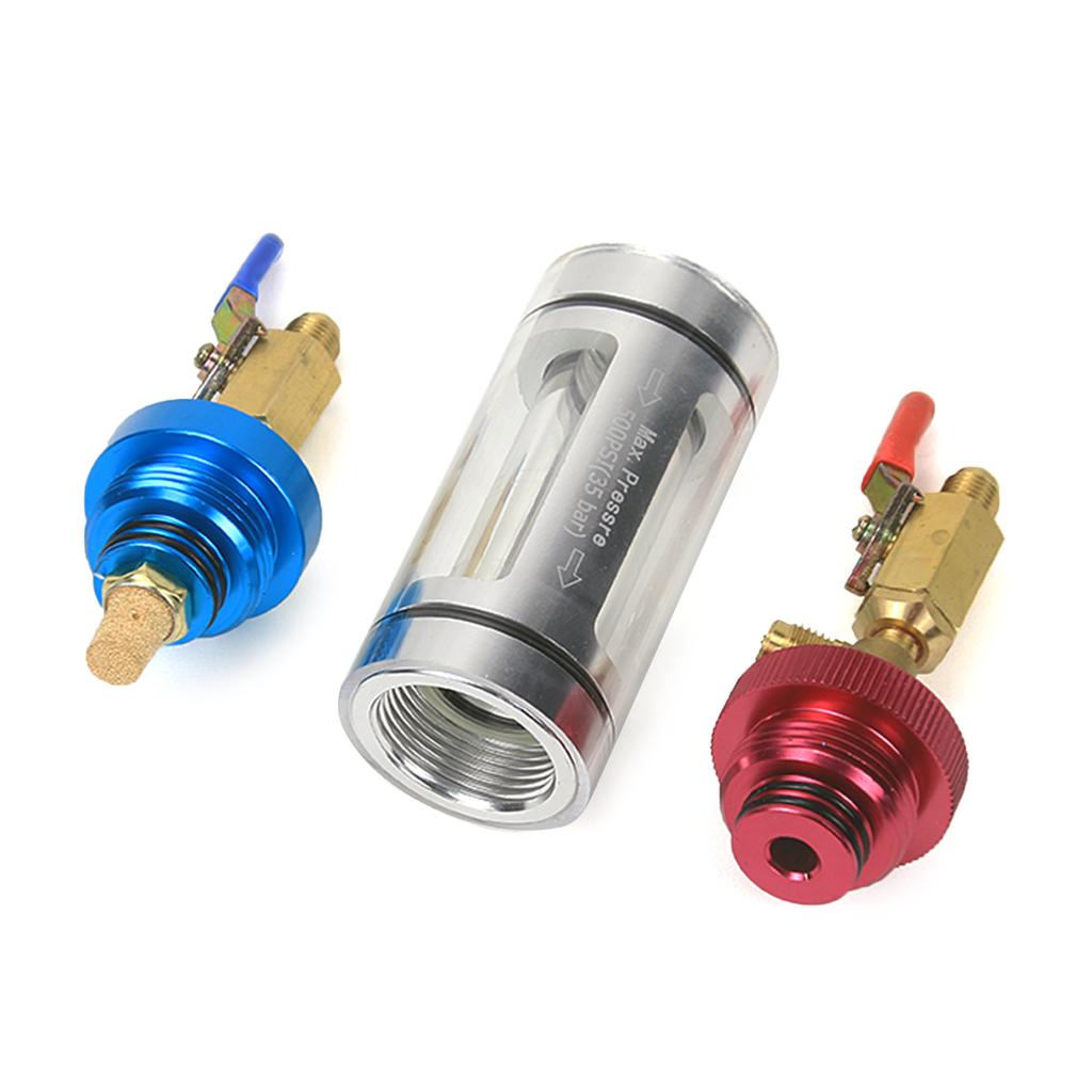 Car Air Conditioning R134 Refrigeration Charging Tool Oil Filling Analysis Tool Easy To Use for Professional & Beginner