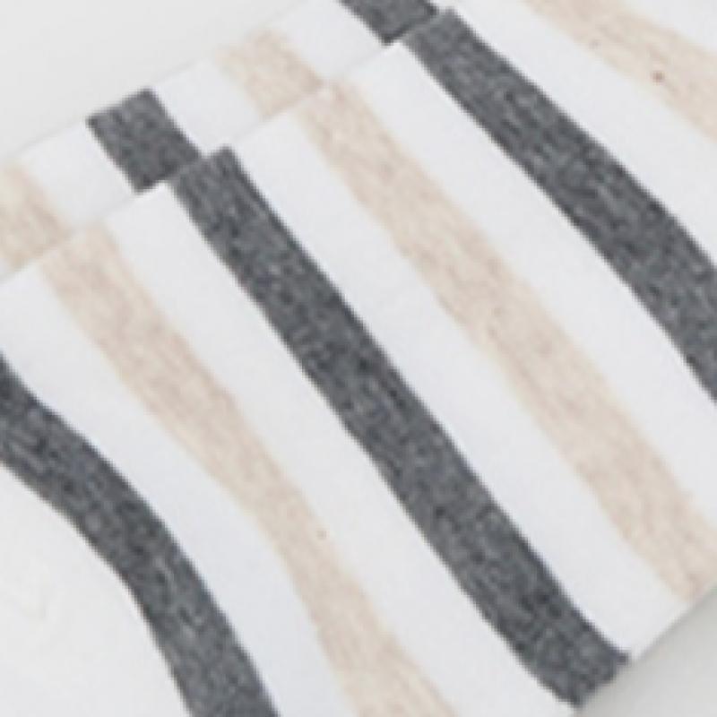 Șosete Sneaker DaiSo pentru Femei, cu Dungi în Două Tonuri