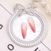 1Pcs Pearl Nail Art Palette False Nail Tips Drawing Board Display Stand Resin Showing Shelf Salon Manicure Tools