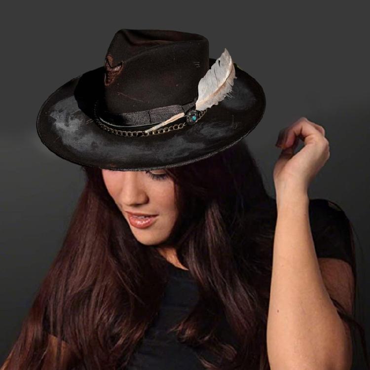 Gentleman Adult Hat Minimalists Breathable Hat Steams Punk Hat Autumn Winter for Social Gatherings